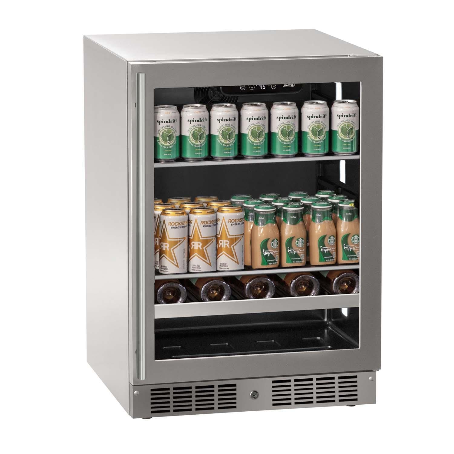 Marvel MRBV224-SG31A 24-in 5.1 Cu. Ft. Beverage Center - White Background thumbnail