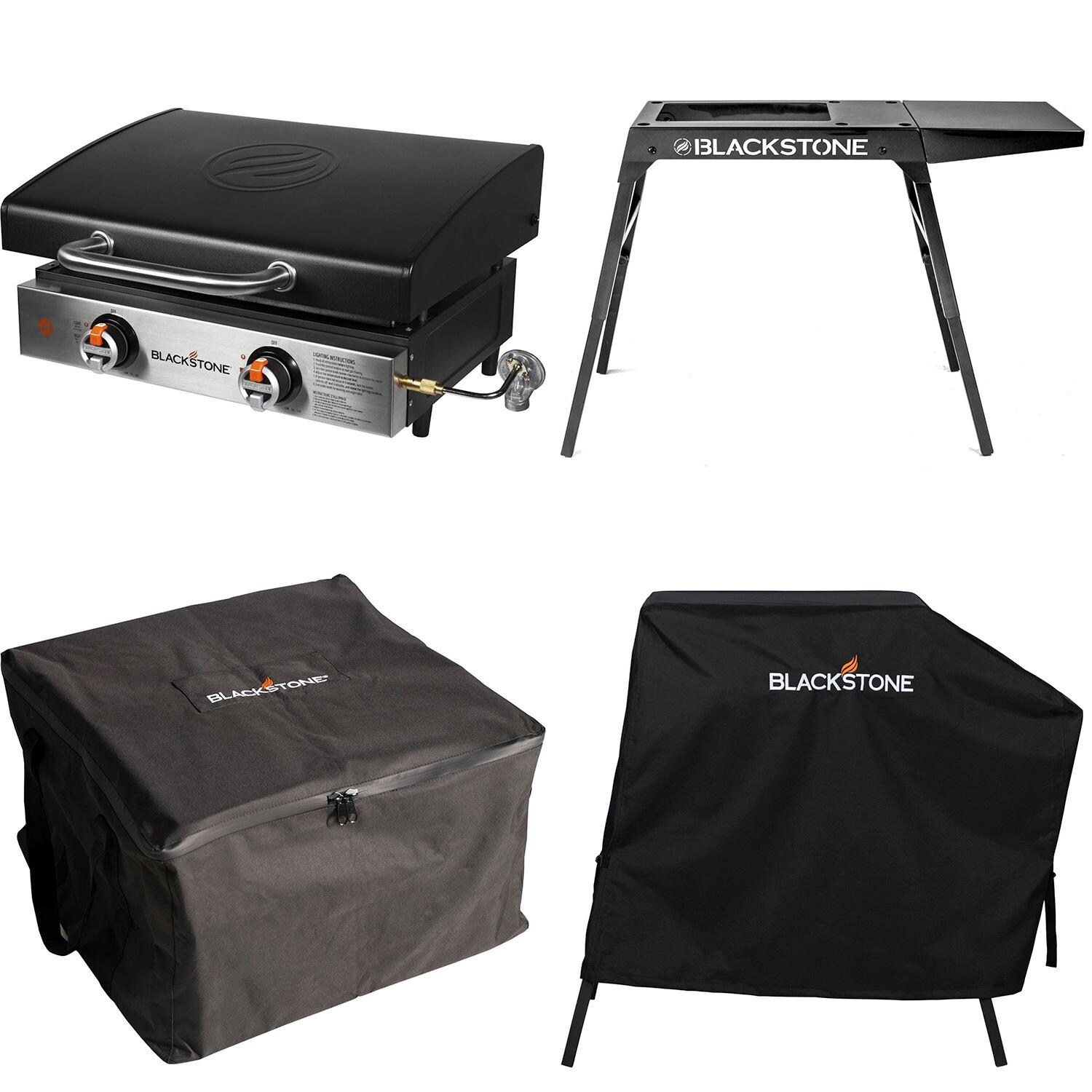 Blackstone 22Inch Tabletop Griddle W/ Carry Bag, Cover, & Stand BBQGuys