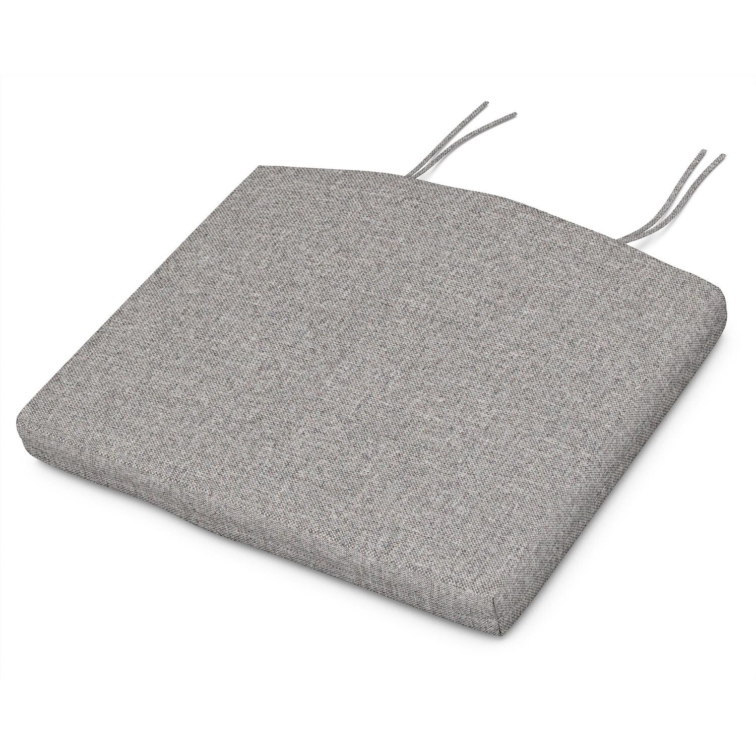 POLYWOOD Outdoor Adirondack Seat Cushion - 18 X 22-Inch - Grey Mist