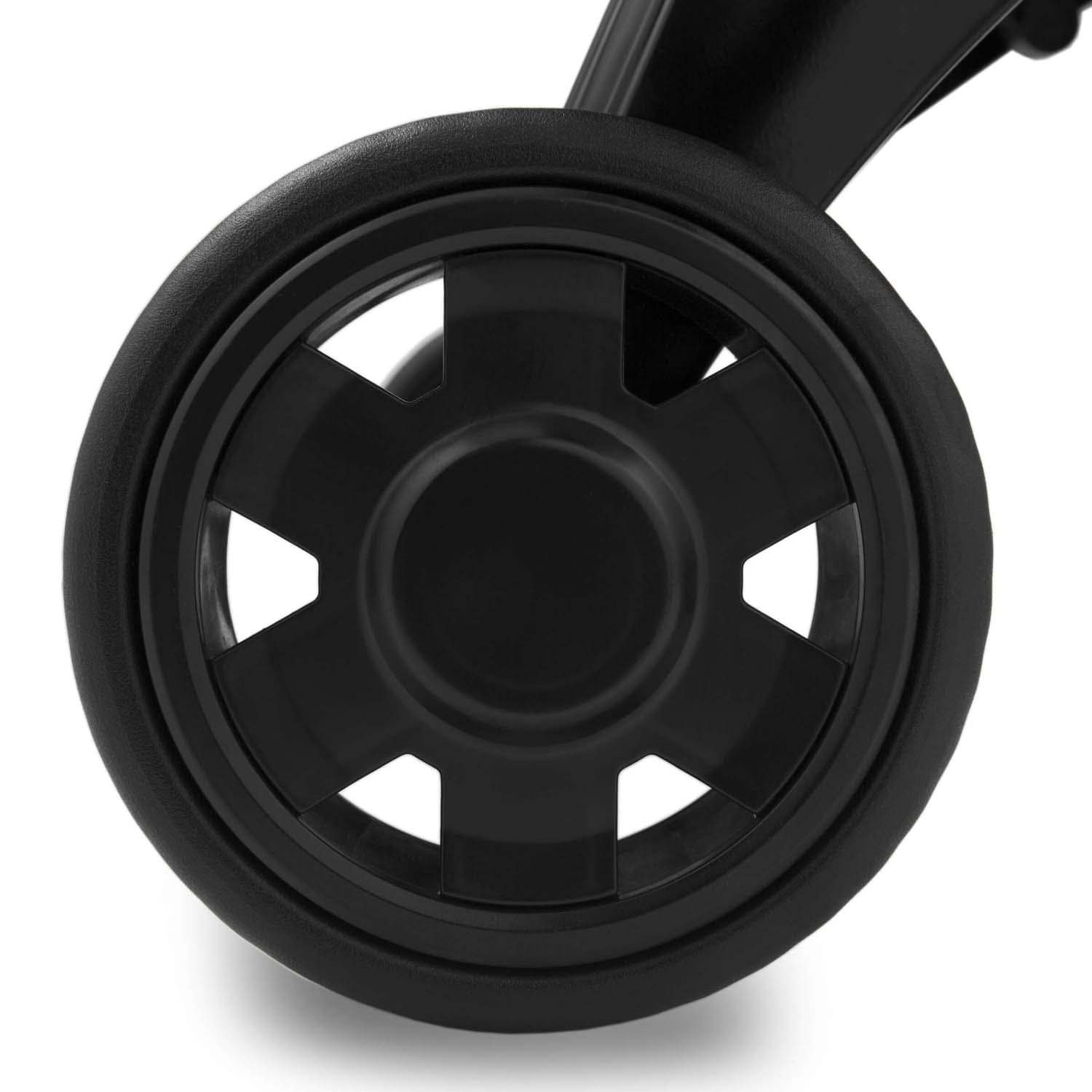 Broil King Keg 5000 Steel Charcoal Kamado Grill - Gray - Wheel Close Up - Detail thumbnail