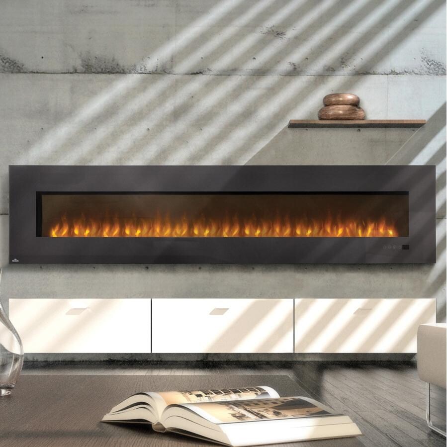 Napoleon Slimline 100Inch Wall Mount Electric Fireplace EFL100 (No