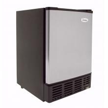 Vinotemp 12 Lb. Undercounter Ice Maker - Stainless Steel Door / Black Cabinet - VT-IMSW image