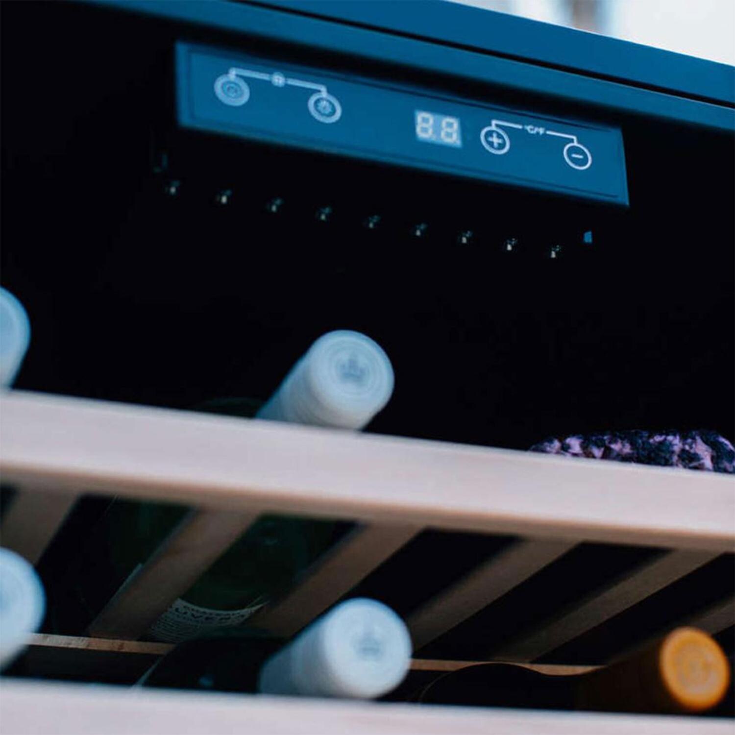 Summerset RFR-24W 24 Inch Outdoor Rated Wine Cooler - Temperature Control - Detail thumbnail