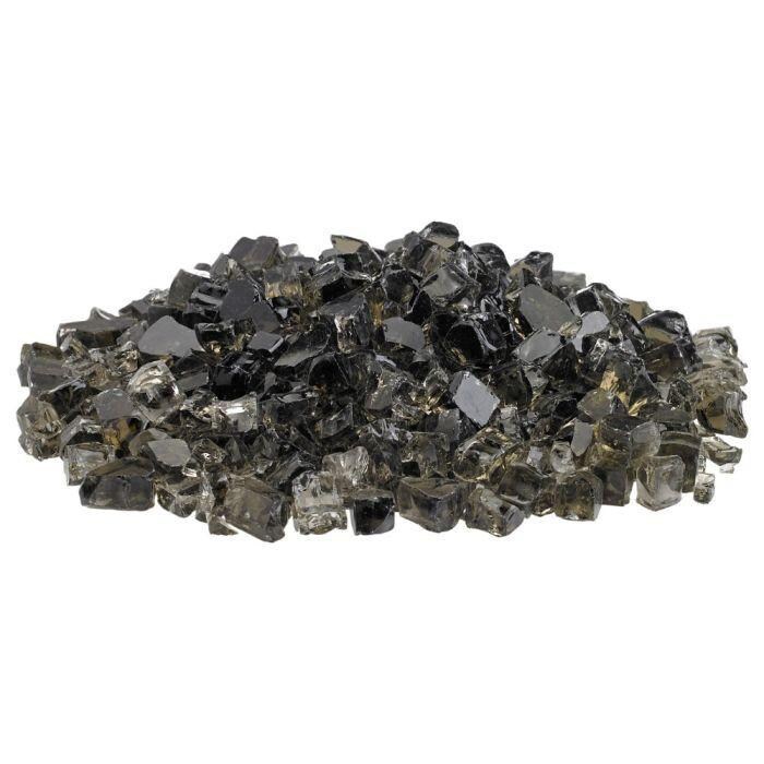 BBQGuys Signature AFF-BRZ12-10-J 1/2-in Bronze Fire Glass - Glass Pile - White Background thumbnail