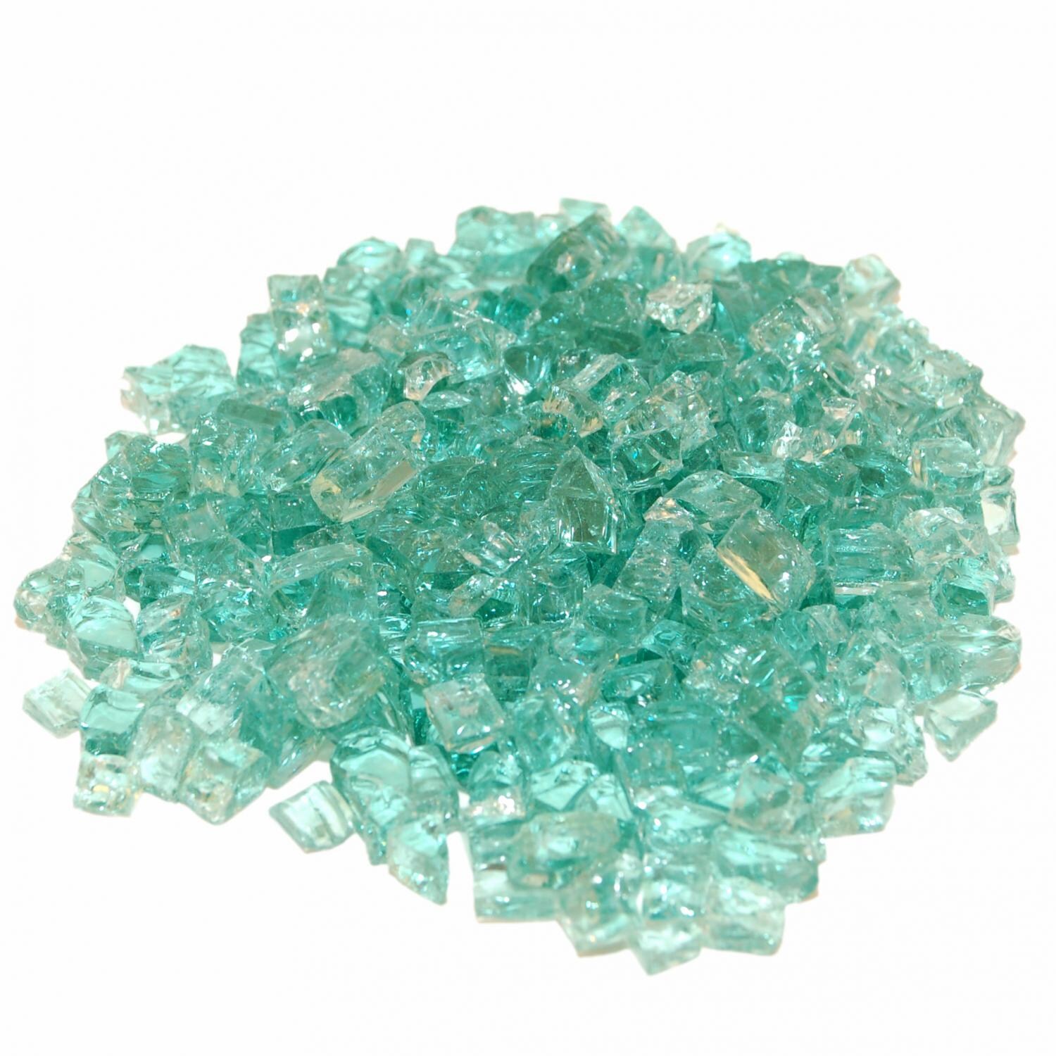 Peterson Real Fyre Glass Emerald Fire Glass - 40 Lbs thumbnail