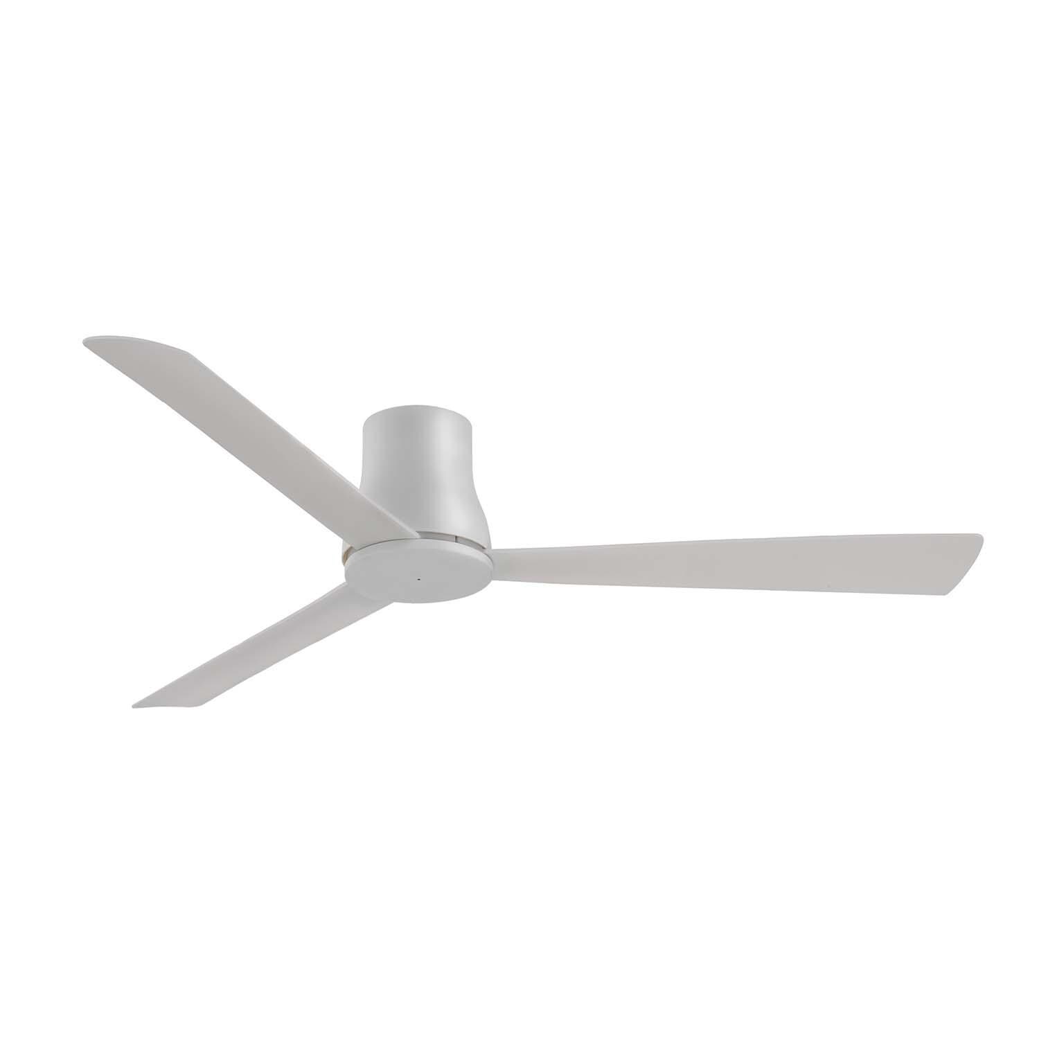 60-in F874-GRY Simple Flush Fan in Grey w/ Grey Blades by Minka-Aire - White Background thumbnail