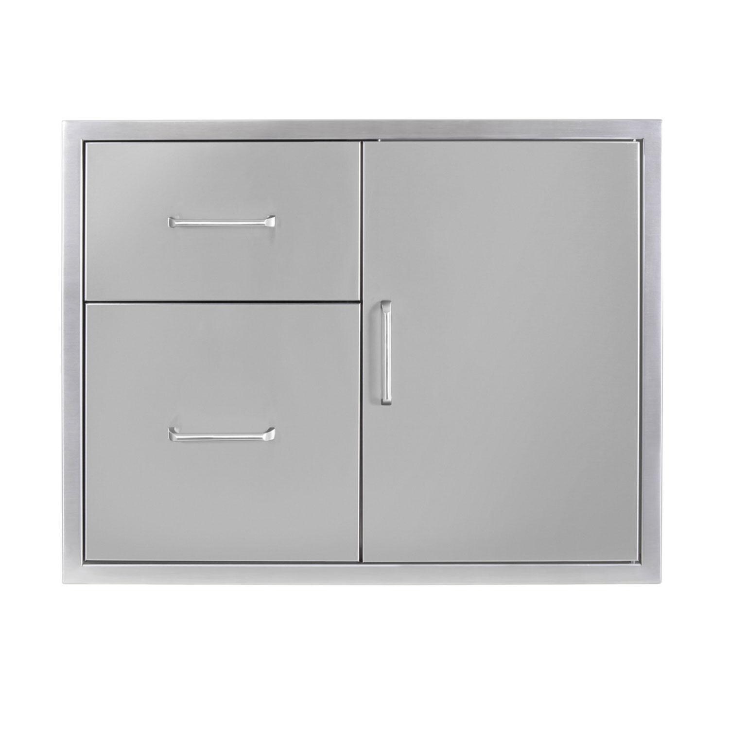 Wildfire WFDDWCOMBO3021-SS 30 X 21 304 SS Door/Drawer Combo - Display - White Background thumbnail