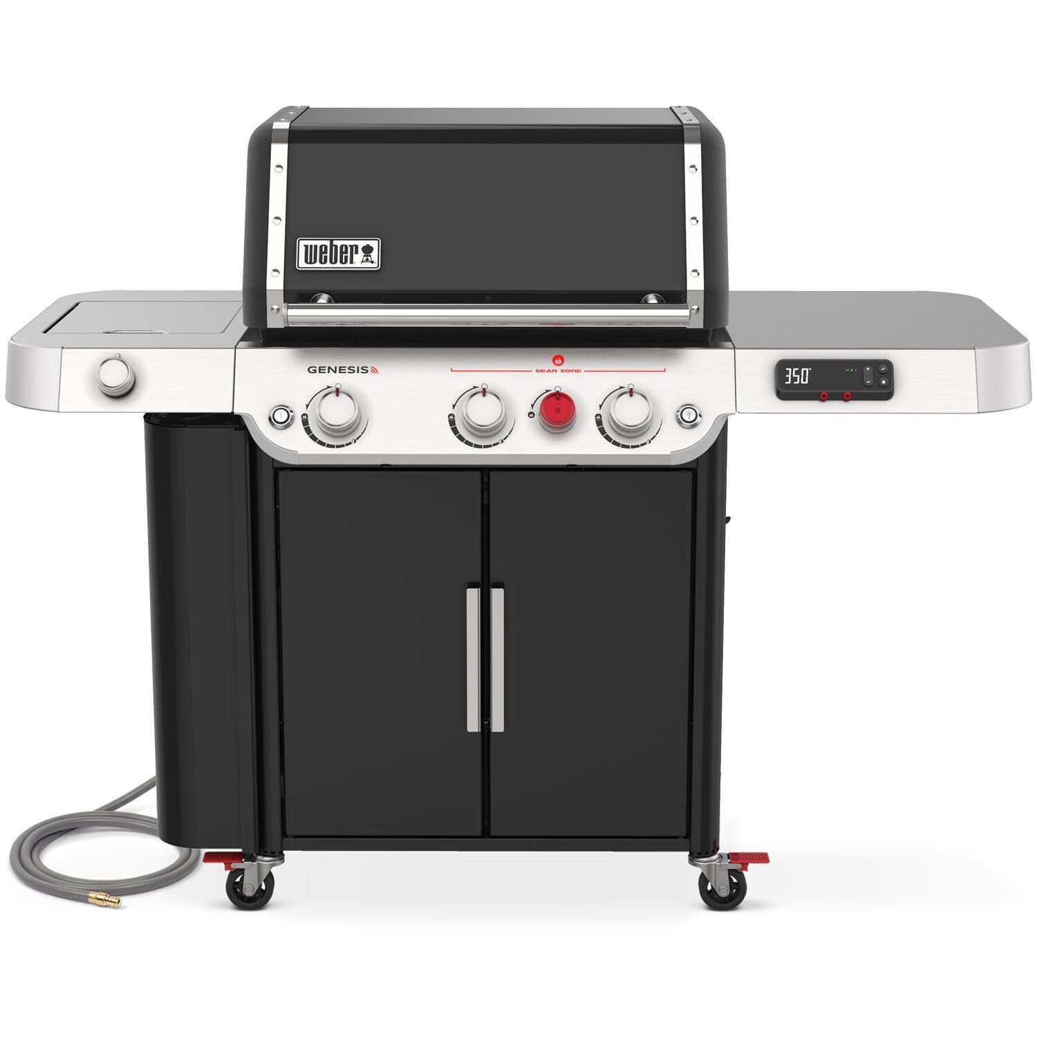 Weber GENESIS EPX-335 Natural Gas Smart Grill with Sear Burner & Side Burner - Black - 37810001