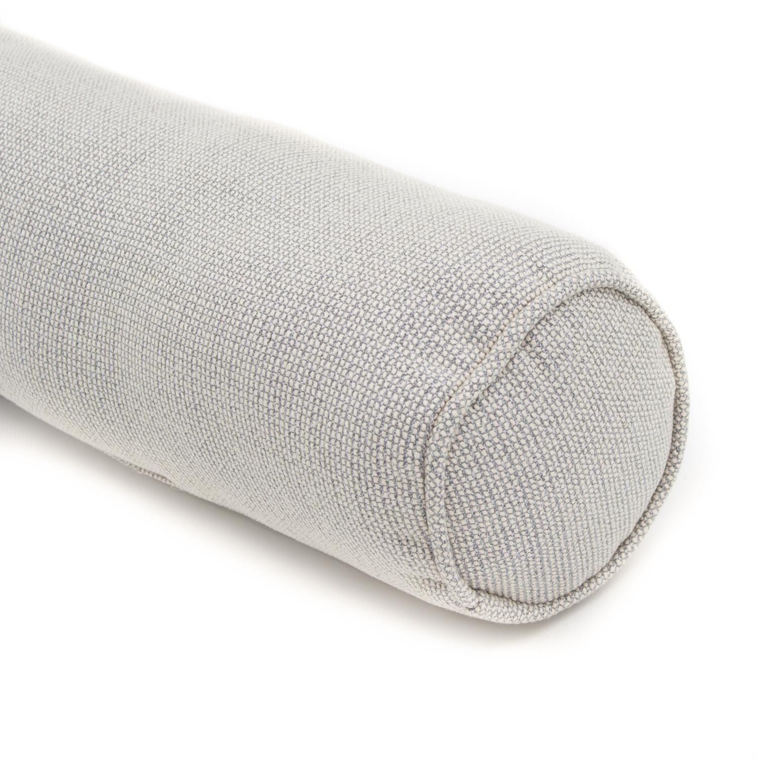 BBQGuys Signature Series 6 X 24 Outdoor Bolster Pillow - Angled View thumbnail