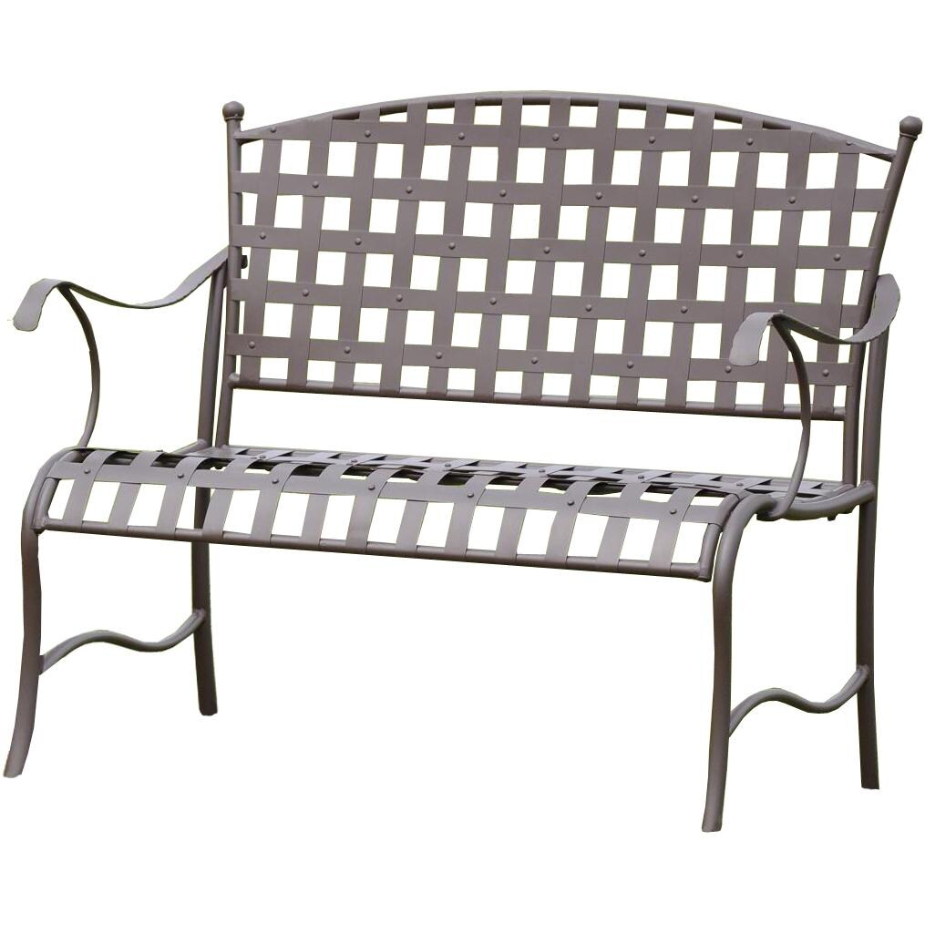 International Caravan Santa Fe Patio Bench thumbnail