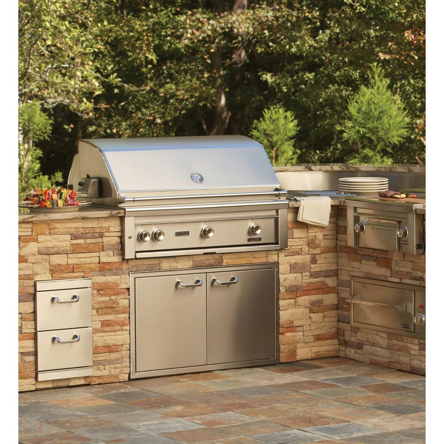 Lynx Gas Grill Lynx Built In Natural Gas Grills BBQ Guys
