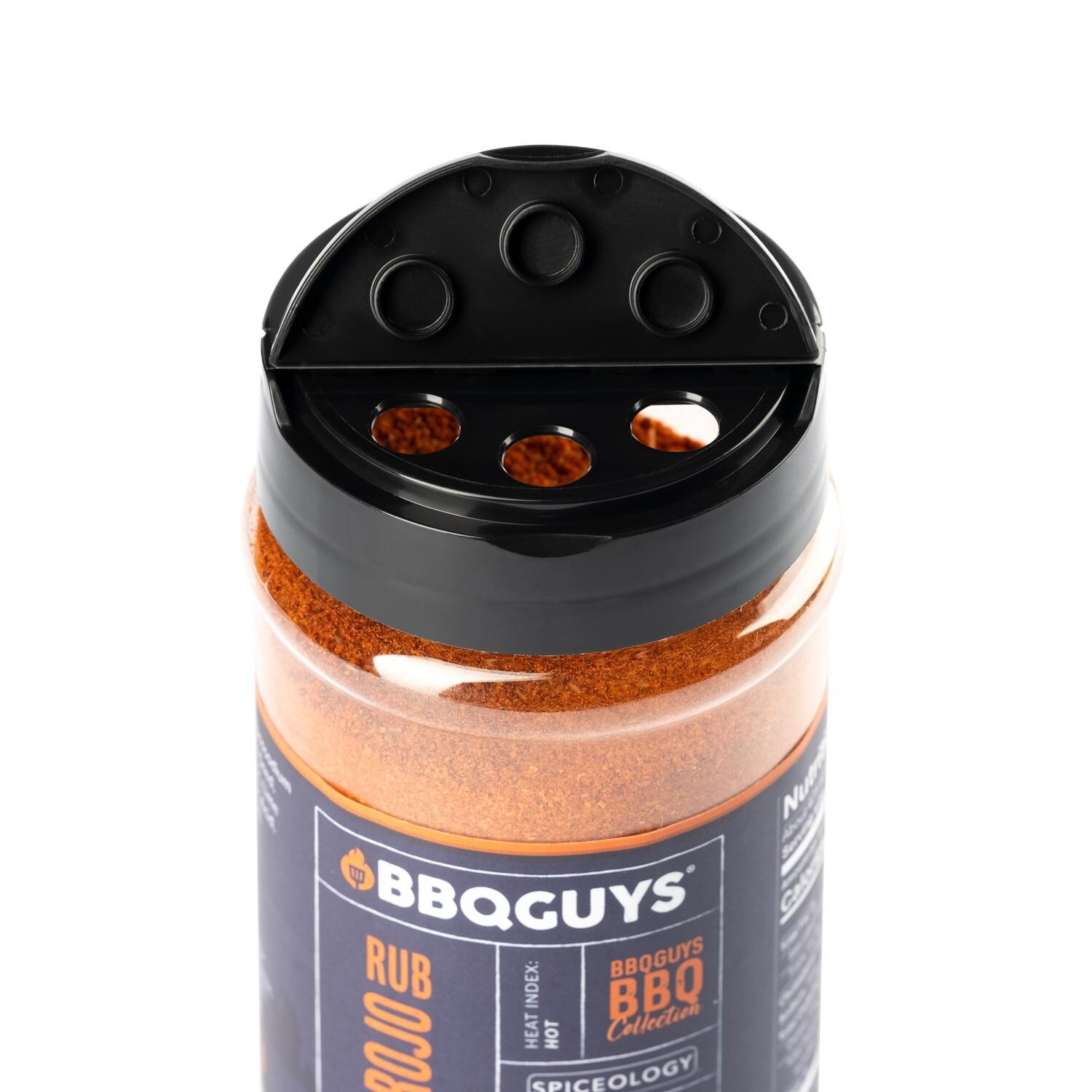 BBQGuys Signature x Spiceology BBQ-RB-YR-16 Yucatan Rojo Rub - 12 Oz. - Flip Top With Small Holes thumbnail