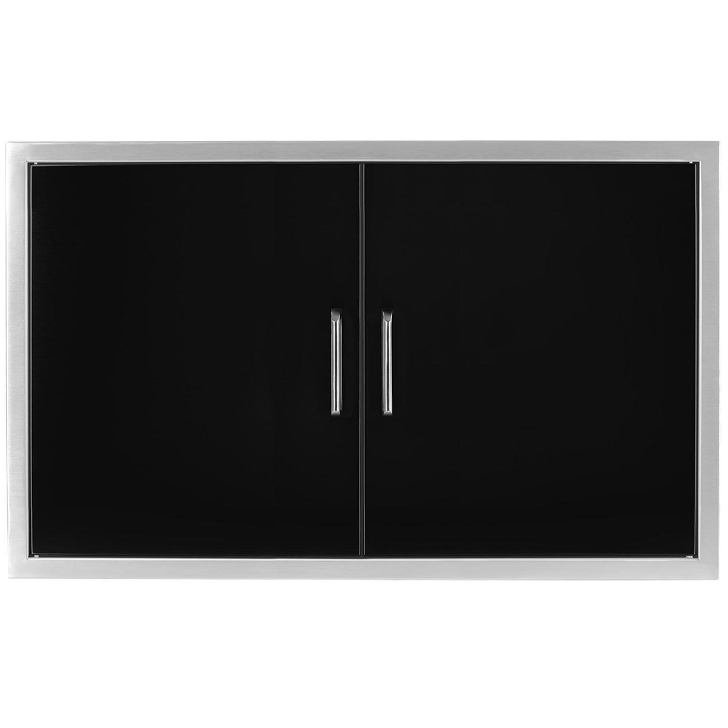 Wildfire WFDDR3821-BSS 38 X 21 Black 304 SS Double Access Door - Display - White Background thumbnail