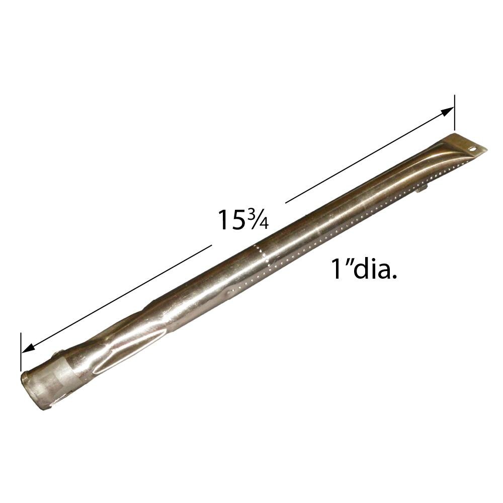 Stainless Steel Straight Pipe Burner - 14821 - Dimensions thumbnail