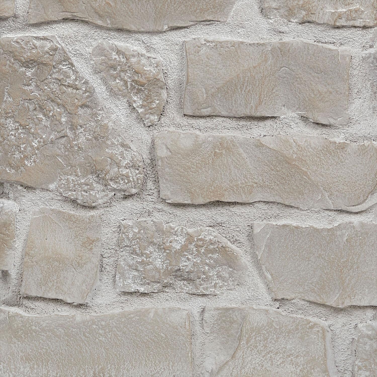 Heritage 20 Inch Square Stone Propane Tank Cover & Side Table in Beige by Lakeview Outdoor Designs - Stone - Color Swatch thumbnail