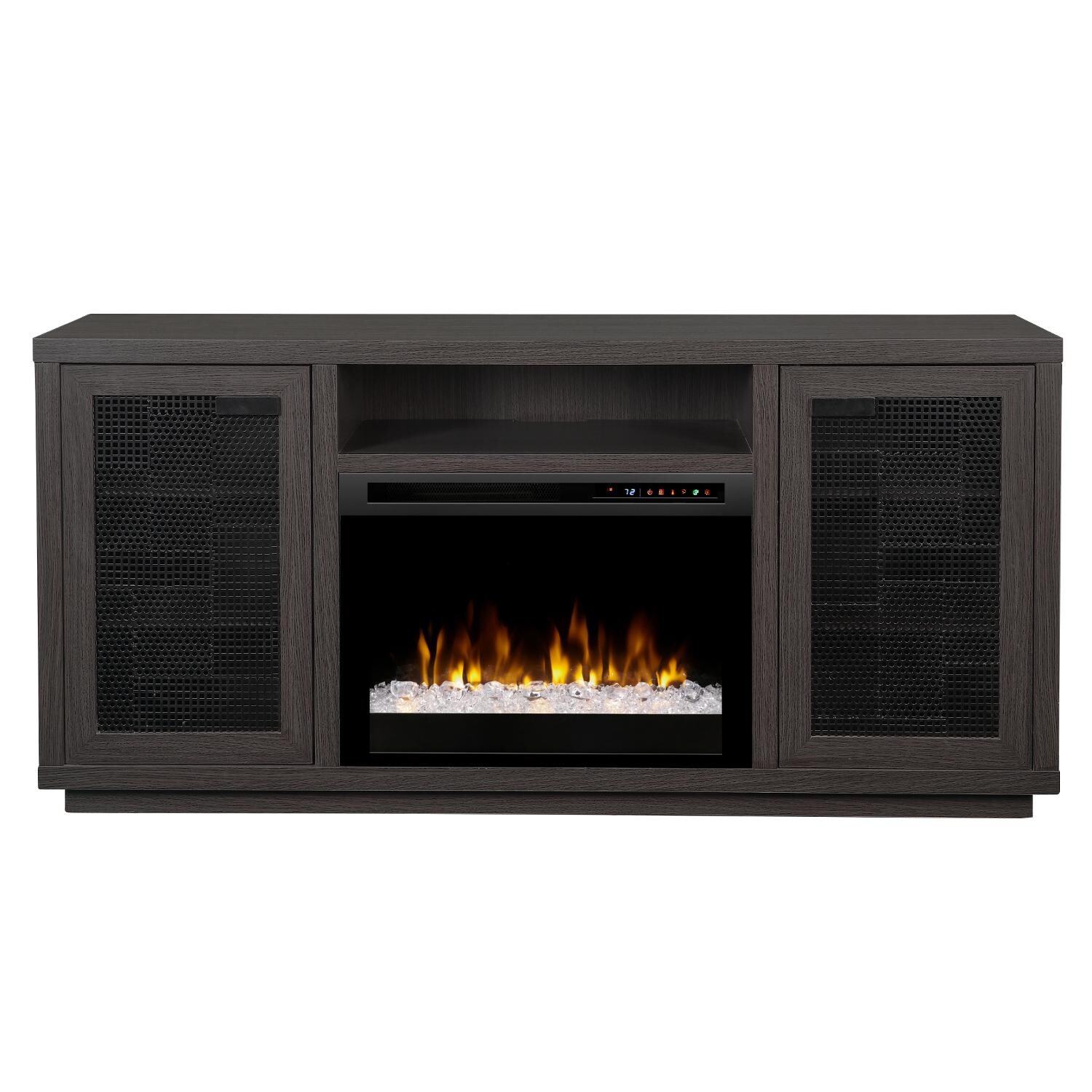 Dimplex Swayze 65-Inch Electric Fireplace Media Console - Acrylic Ice Embers - Night Horizon - GDS26G8-1917NH thumbnail