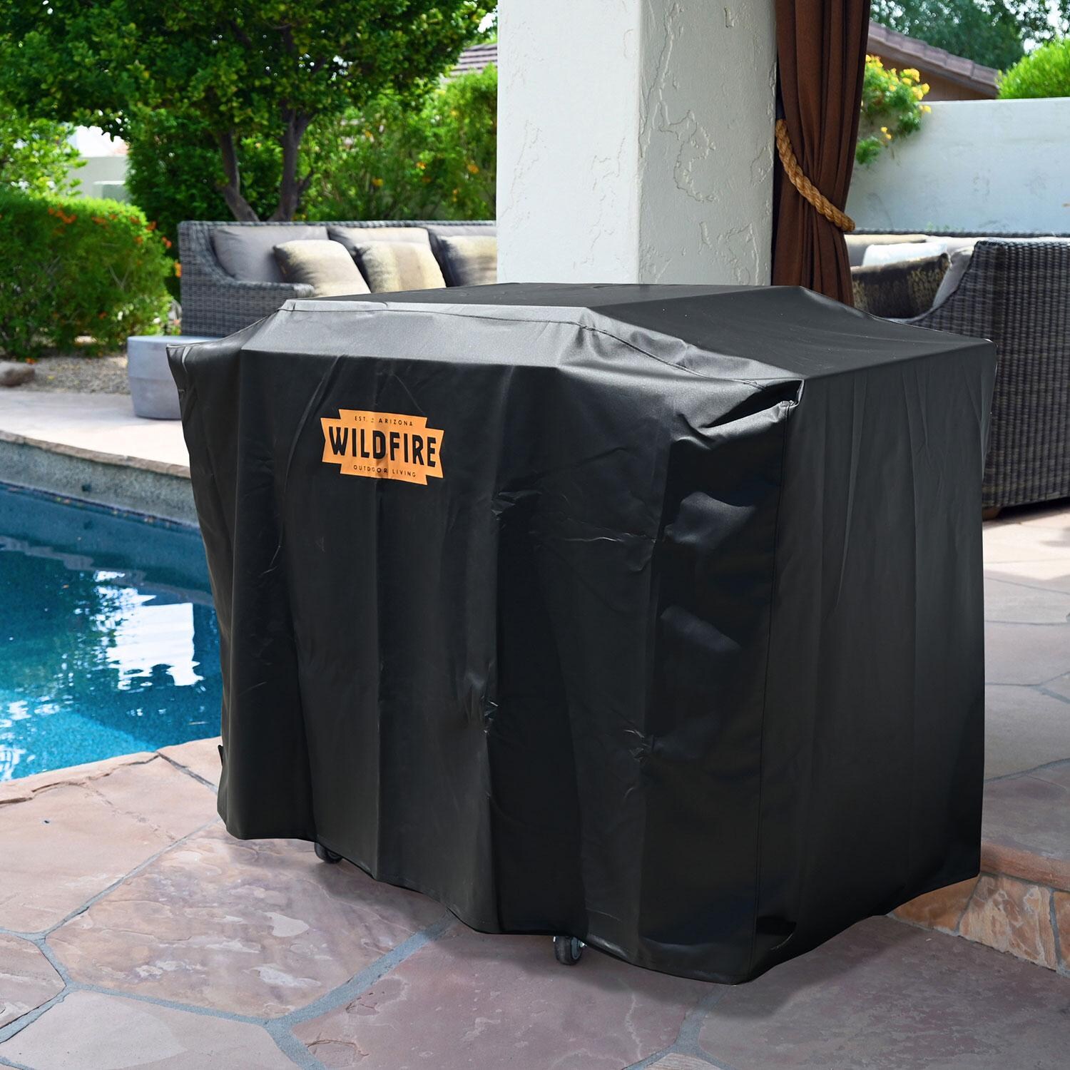 Wildfire 30 Inch Vinyl Griddle Cart Cover - Display - Lifestyle thumbnail