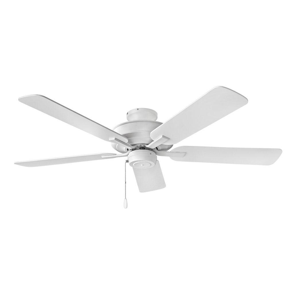 Hinkley Lighting 903352FCW-NWA Metro Wet 52 Ceiling Fan - Chalk White - Shown Without Downrod Installed thumbnail