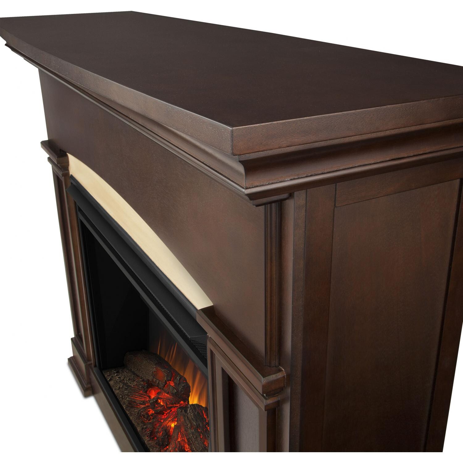 Real Flame Holbrook Grand Electric Fireplace - Corner - Dark Walnut thumbnail
