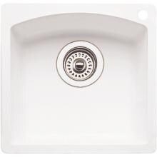 Blanco Diamond 15-Inch Silgranit II Dual Mount Bar Sink - White - 440205 image