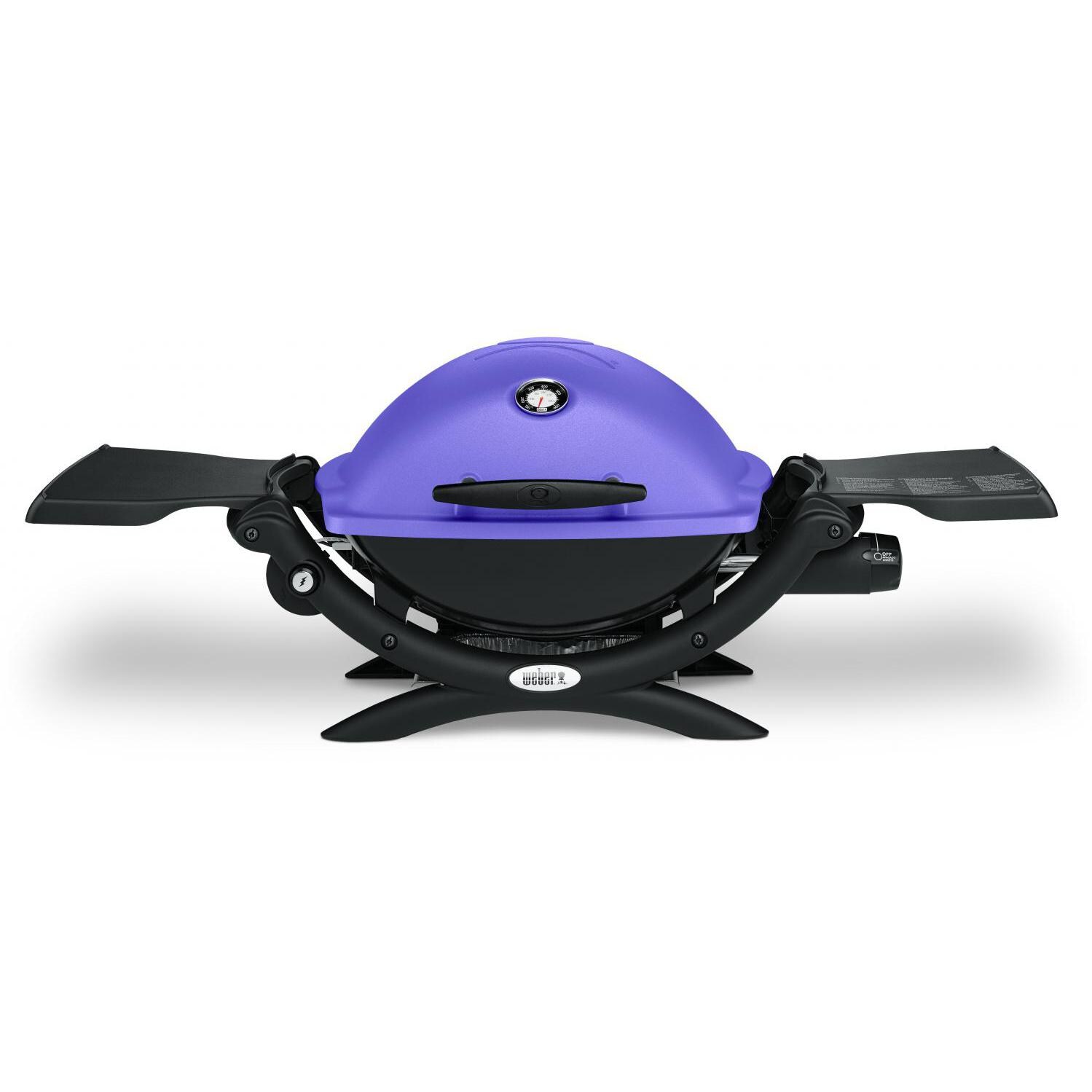 Weber Q 1200 Portable Propane Gas Grill - Purple