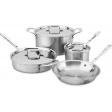 All-Clad D5 Stainless 7-Piece Cookware Set image