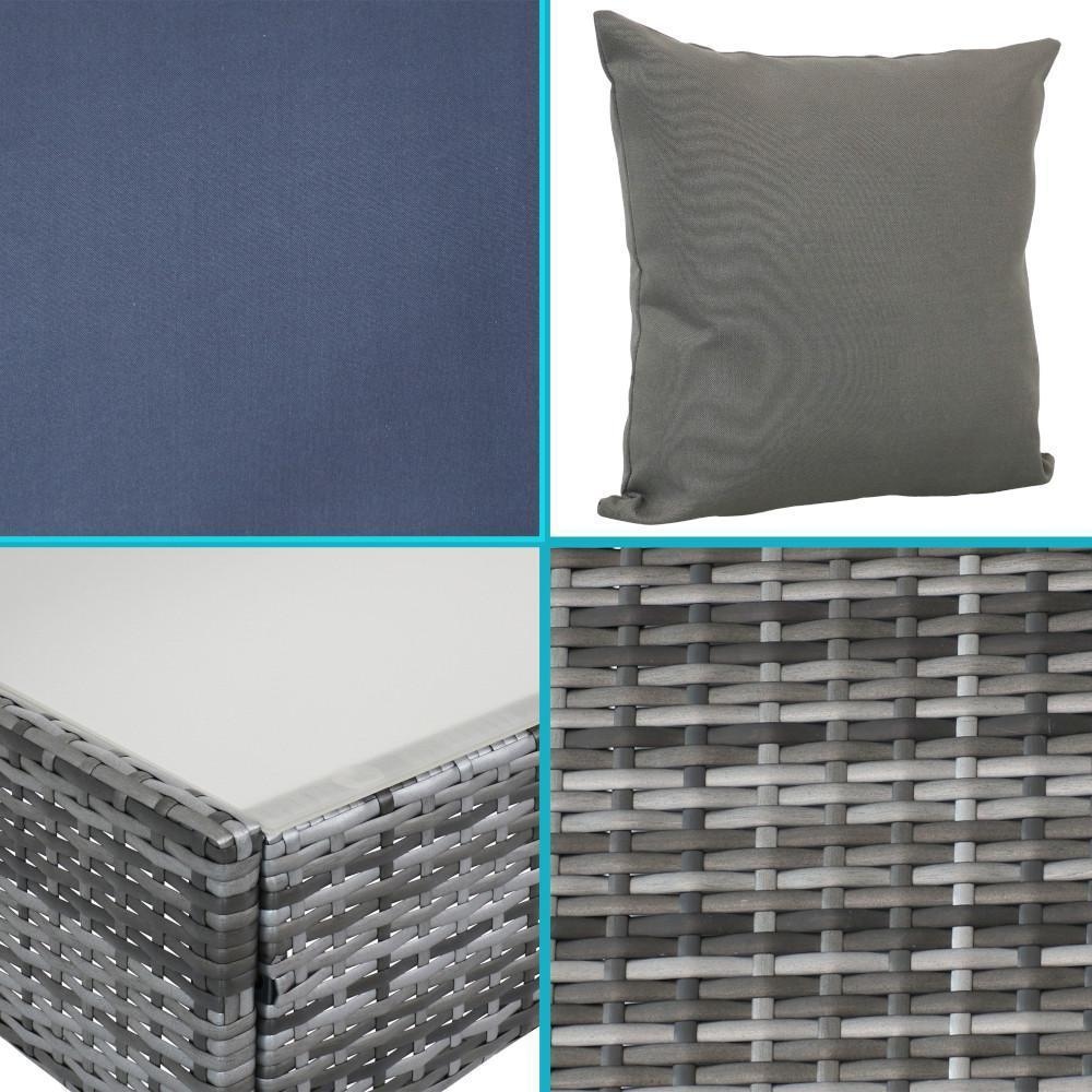 Ultimate Patio 4-Piece Patio Set - Wicker & Cushion - Detail thumbnail