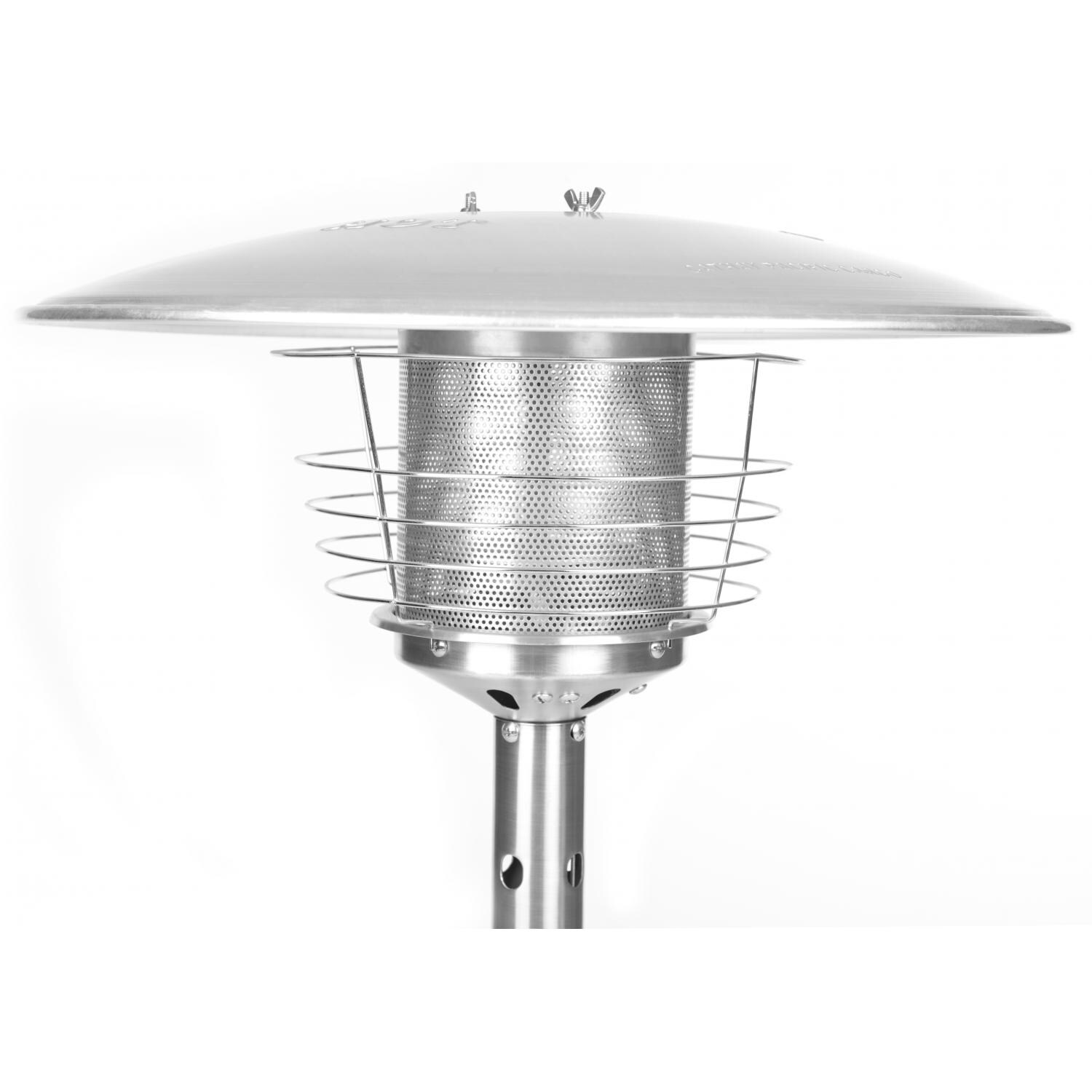 Fire Sense 10 000 Btu Propane Gas 35 Inch Tabletop Patio Heater Fire Sense 10 000 Btu Propane Gas 35 Inch Tabletop Patio Heater Stainless Steel 60262 Ultimate