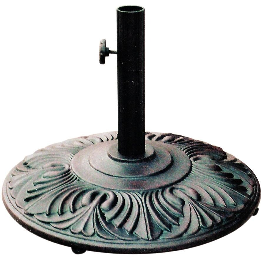 Darlee 50 Lb Amazon Cast Iron Patio Umbrella Base
