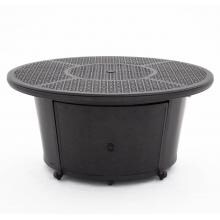 Elysian 48 Inch Cast Aluminum Patio Fire Pit Chat Table By Lakeview Outdoor Designs image