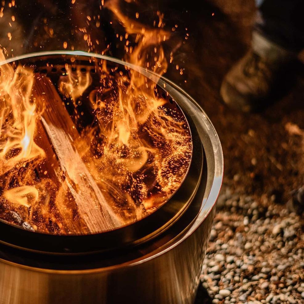 Solo Stove SSBON-2.0 Bonfire 2.0 - Camping Lifestyle Overhead thumbnail