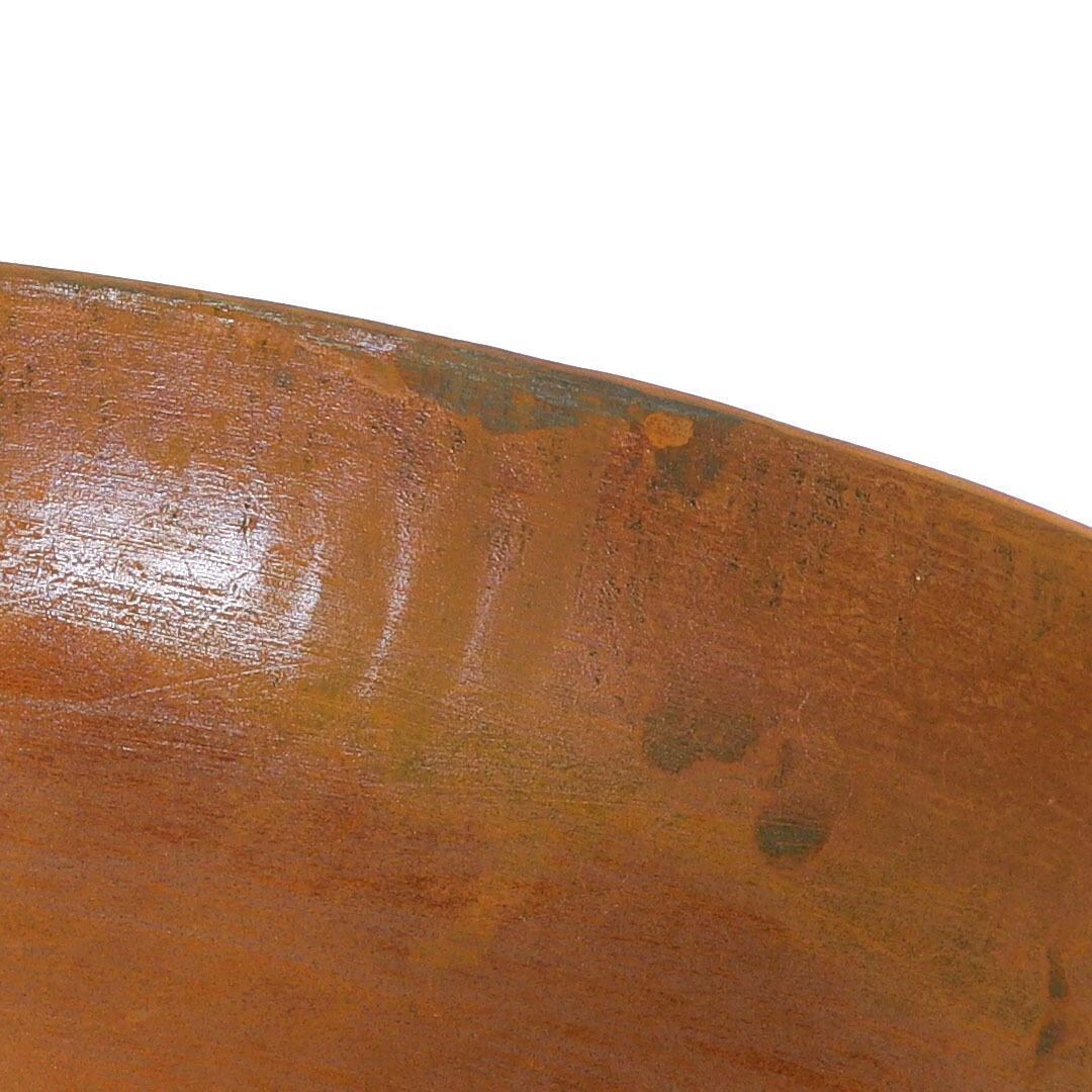 Ultimate Patio 30-Inch Cast Iron Rustic Wood Burning Fire Pit - Close-Up thumbnail