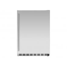 Summerset 24-Inch 5.3 Outdoor Rated Deluxe Stainless Steel Refrigerator - SSRFR-D1 image