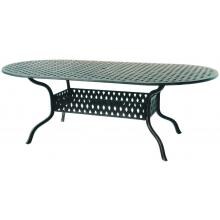 Darlee Series 30 84 X 42 Inch Cast Aluminum Patio Dining Table image