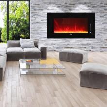 Caesar Fireplace 50-Inch Wall Mount/Freestanding Electric Fireplace - Black - CHFP-50A image