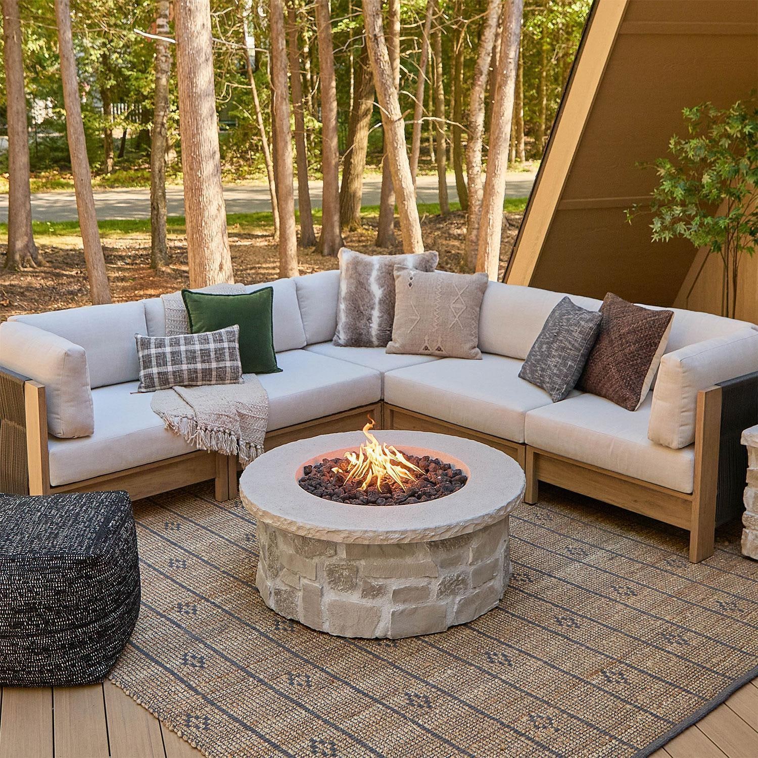 Stone Outdoor Fire Pit