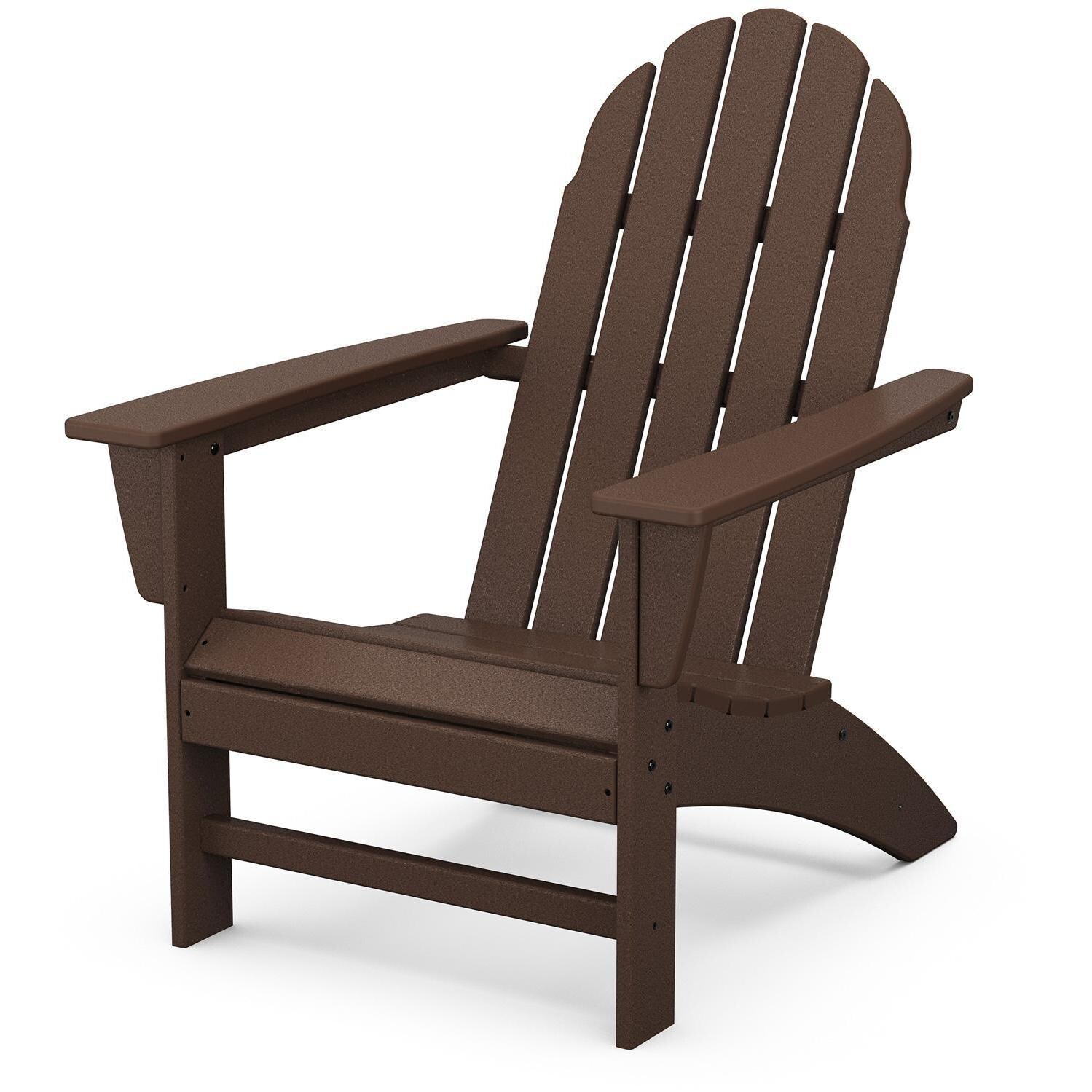 POLYWOOD Vineyard Adirondack Chair - Mahogany thumbnail