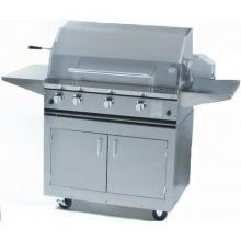 ProFire Professional Series 36-Inch Infrared Hybrid Natural Gas Grill With Rotisserie