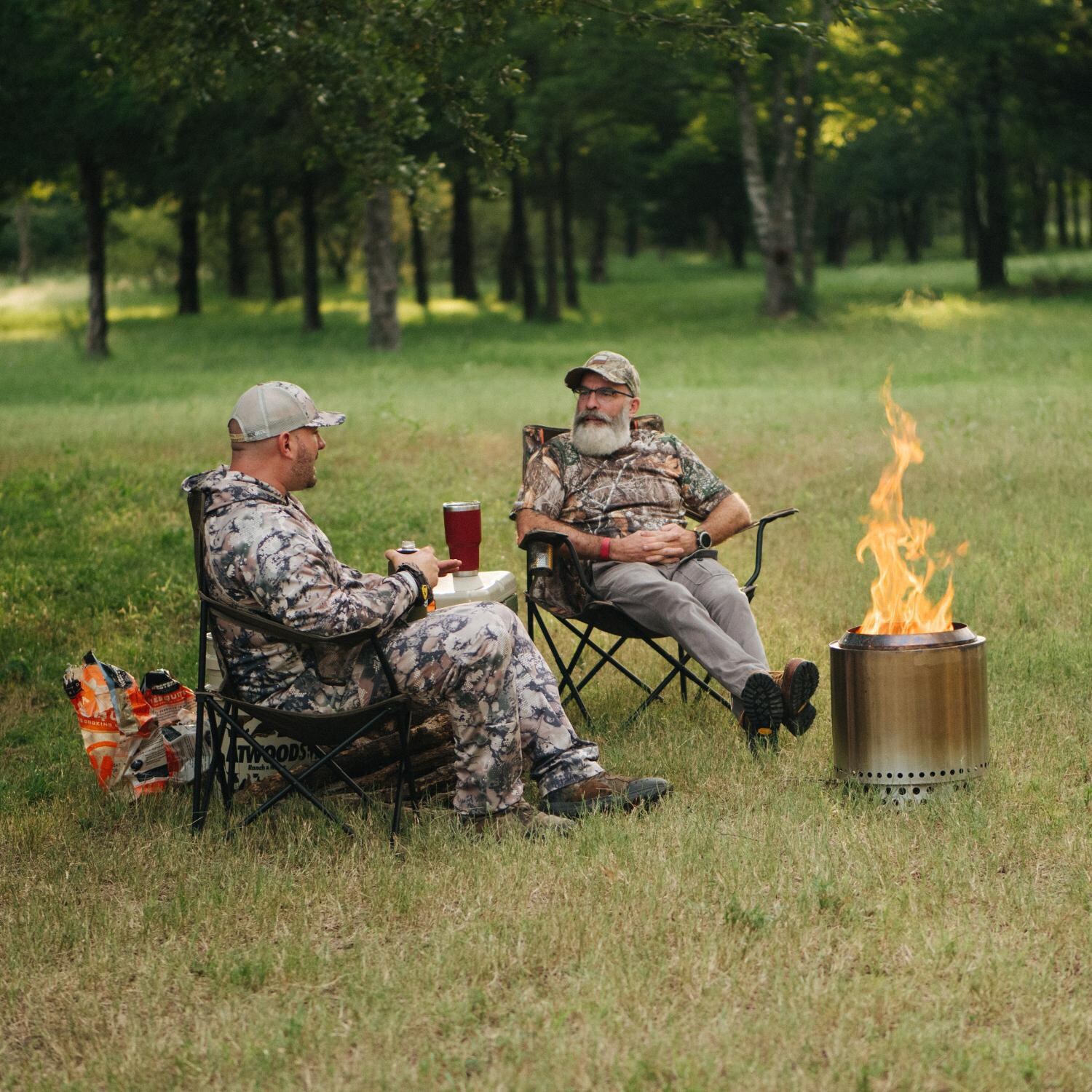 Solo Stove SSRAN-2.0 Ranger 2.0 - Camping Lifestyle **Shown with optional stand thumbnail