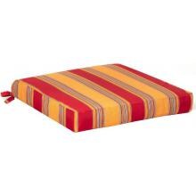 Sunbrella Bravada Salsa Small Outdoor Replacement Seat Cushion W/ Knife Edge By BBQGuys image