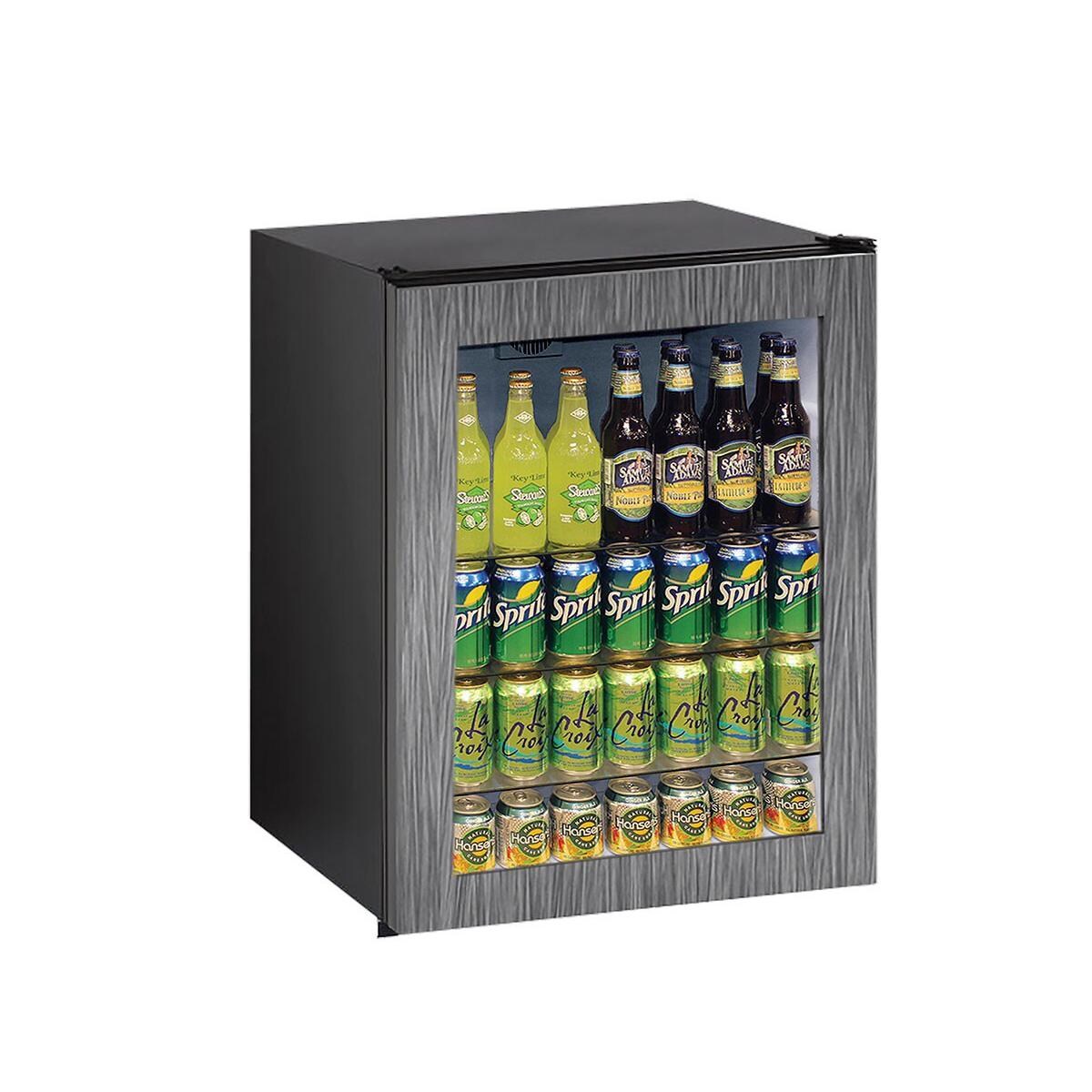 U-Line ADA Series 24-Inch 5.4 Cu. Ft. Built-In ADA Compliant Refrigerator With Glass Door - Panel Ready - U-ADA24RGLINT-00A thumbnail