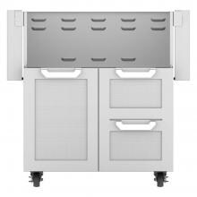 Hestan Double Drawer And Door Tower Cart For 30-Inch Gas Grill - Steeletto - GCR30-SS image