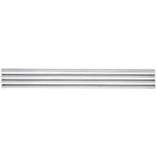 Napoleon Upper / Lower Contour Fireplace Louvres - Brushed Stainless Steel - L36SS image