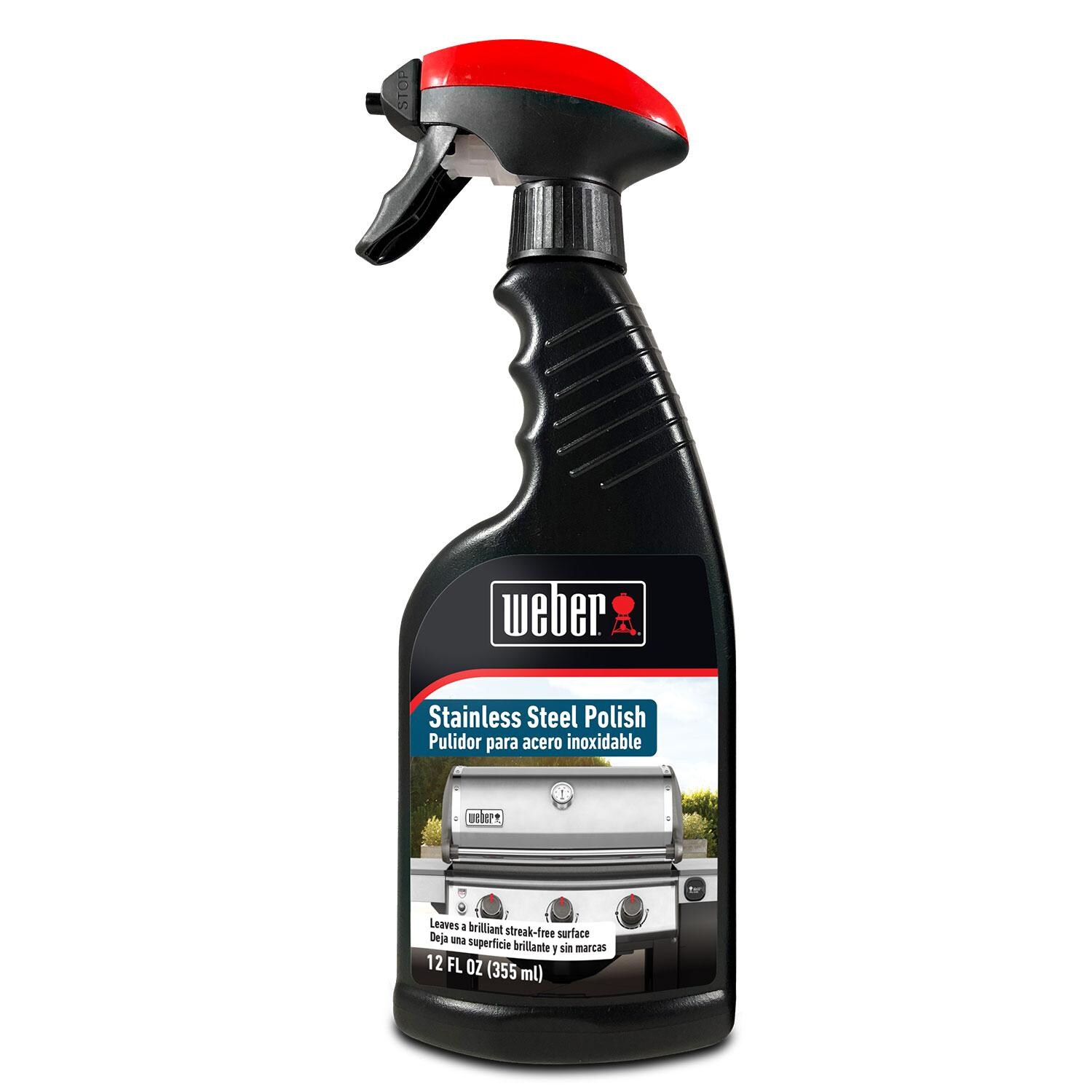 Weber 8029 12oz. Stainless Steel Cleaning Polish - Display - White Background thumbnail
