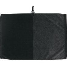 Toppers Premier Jacquard Golf Towel Black/Gray image