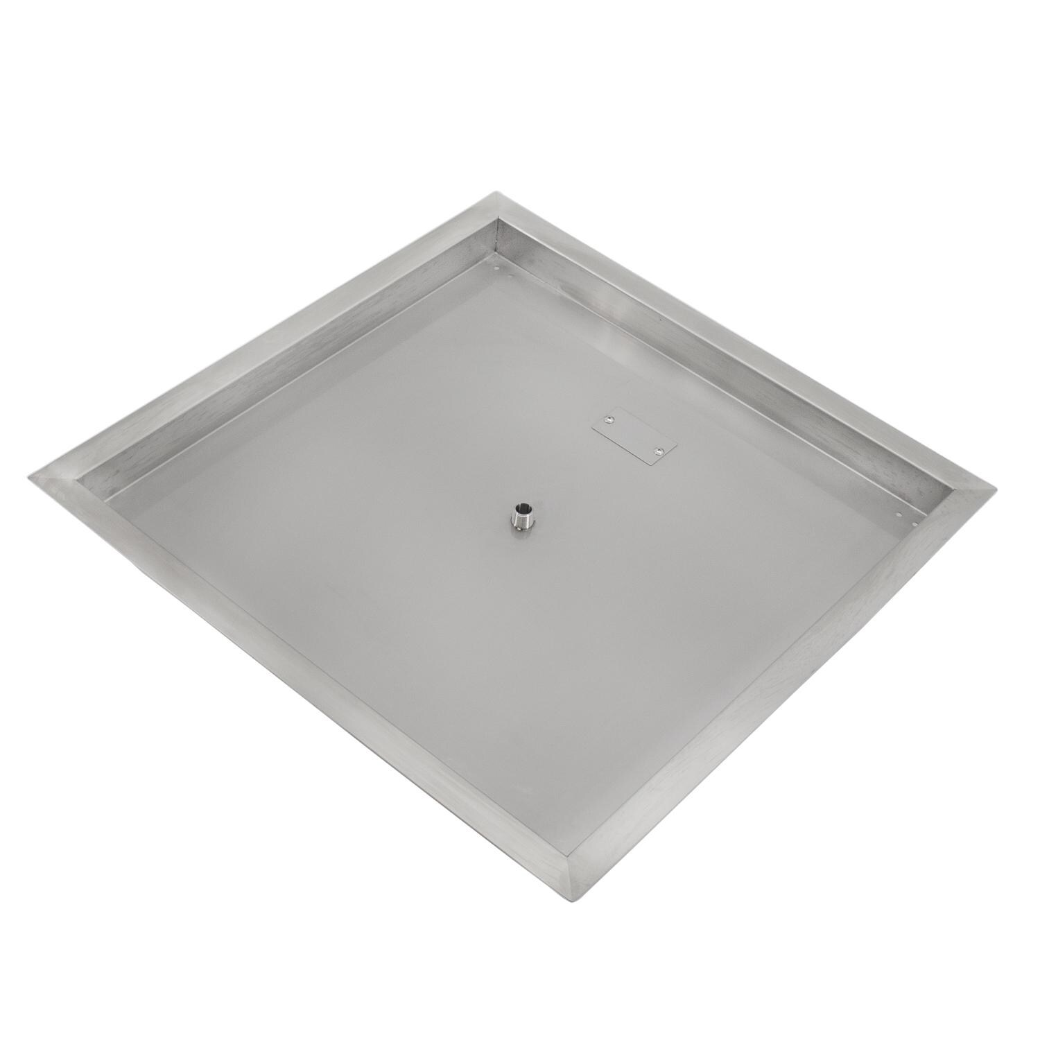 Firenado FN-36DI-SQP 36-Inch Drop-In Square Stainless Steel Burner Pan thumbnail