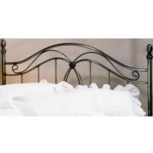 Hillsdale Milano Antique Pewter Metal Headboard With Frame - Full/Queen - 167HFQR image
