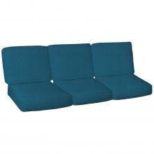 Sunbrella Spectrum Peacock 6 Piece Medium Outdoor Replacement Sofa Cushion Set W/ Piping By BBQGuys