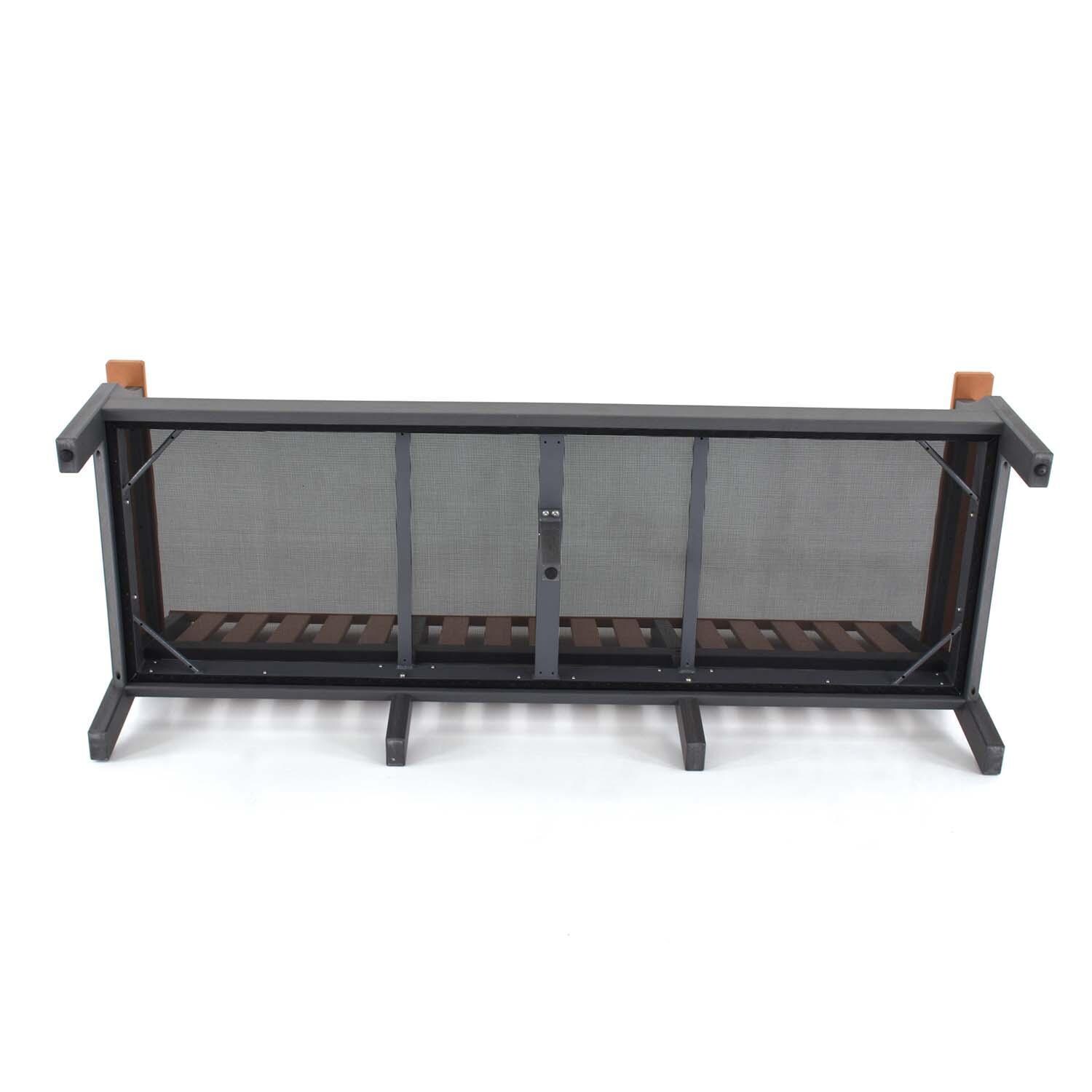Sabine Landing 5 Pc Set Polyresin Seating Set By Lakeview Outdoor Designs - Sofa Bottom View - Detail thumbnail