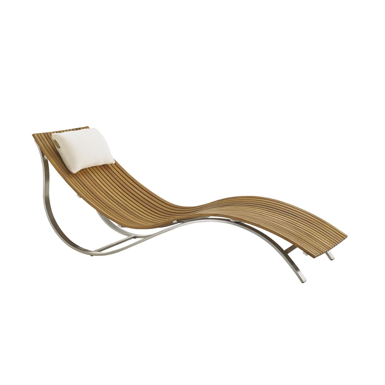 Tres Chic Patio Chaise Lounge W/ Head Rest By Tommy Bahama BBQGuys